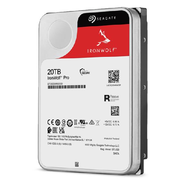 HDD SEAGATE IronWolf Pro 20TB SATA 256 MB 7200 rpm 3,5" ST20000NT001 - Image 5