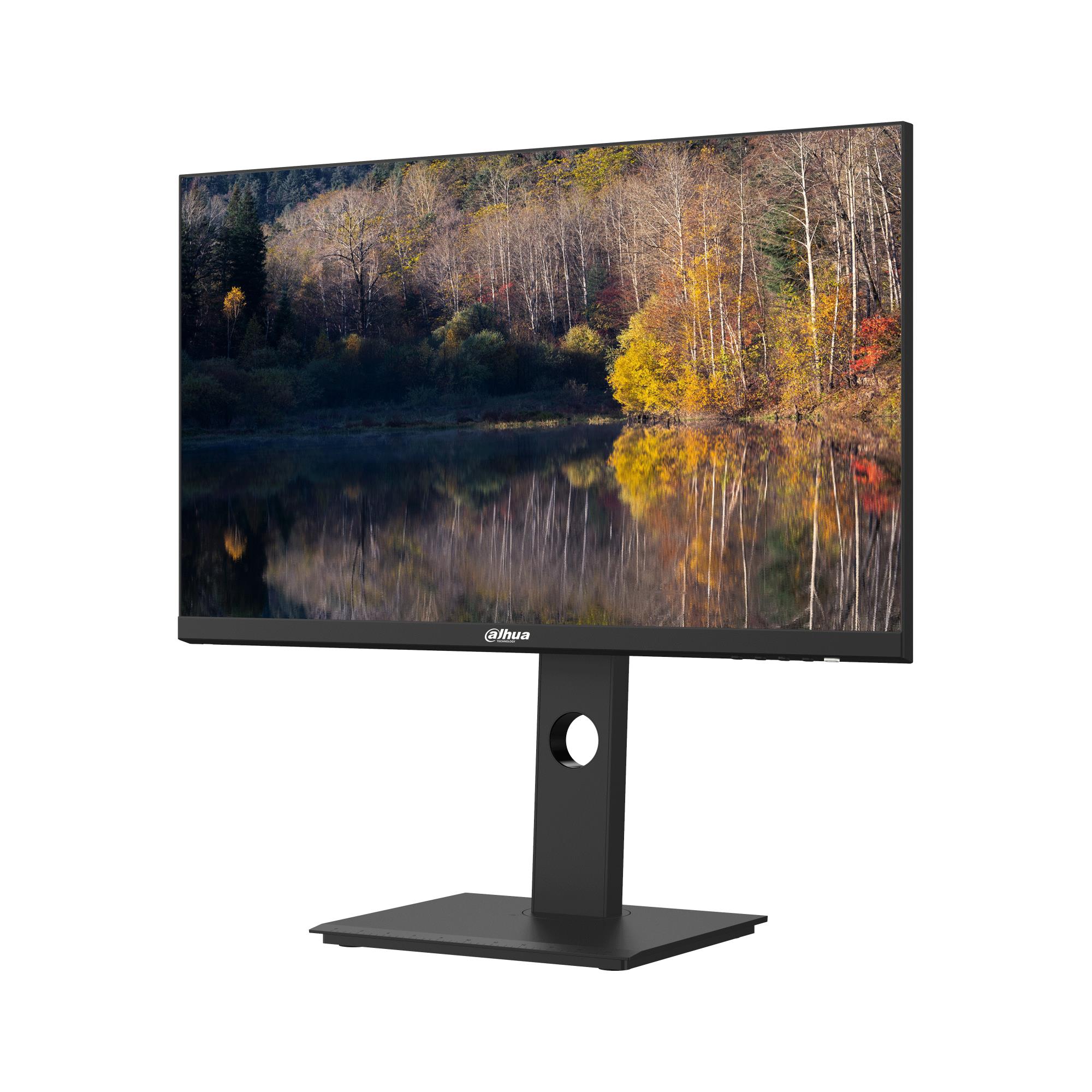 LCD Monitor DAHUA DHI-LM24-P301A 23.8" 2560x1440 16:9 75Hz 6 ms Swivel Tilt Colour Black LM24-P301A - Image 2