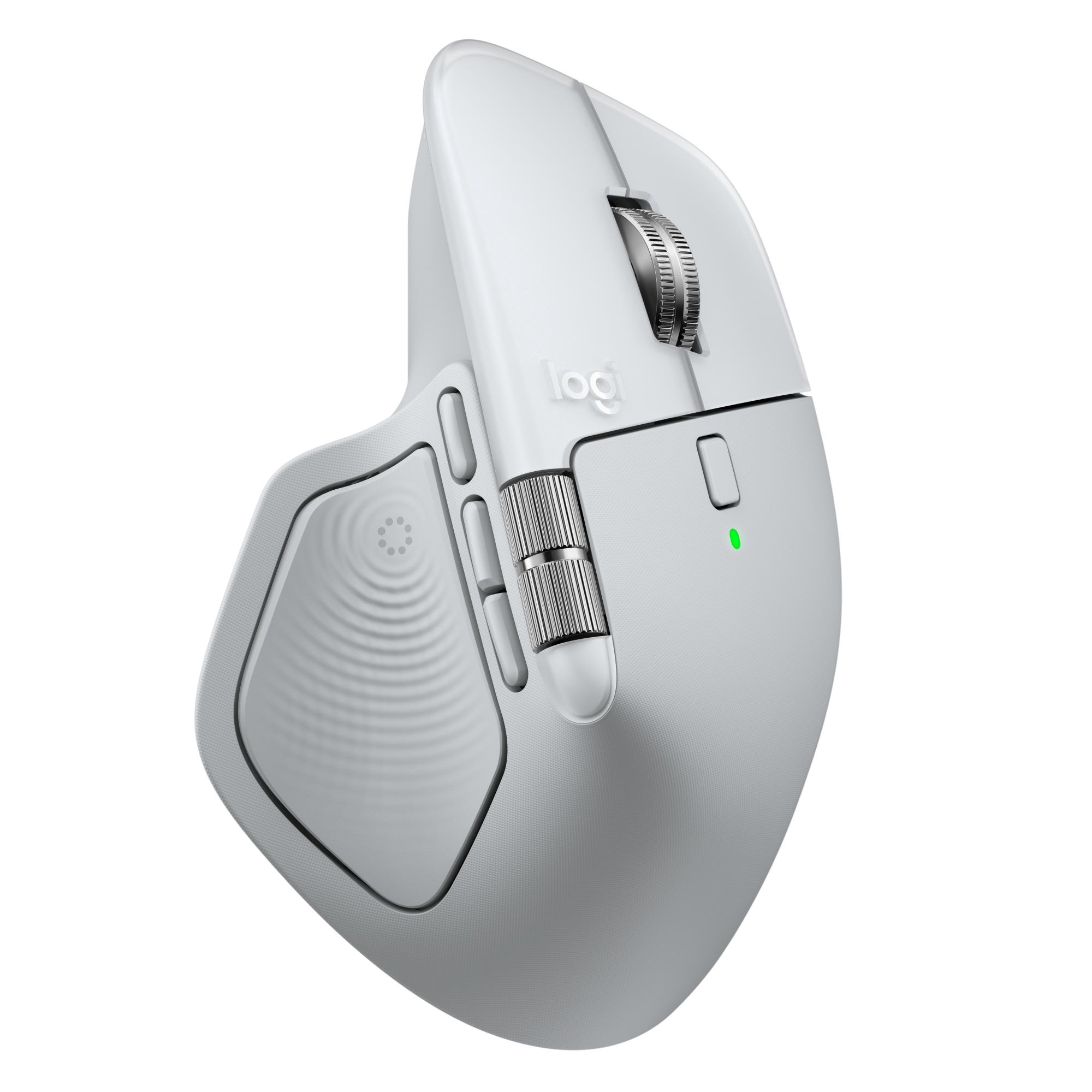 MOUSE USB WRL MX MASTER 4/WH/SILVER 910-007576 LOGITECH