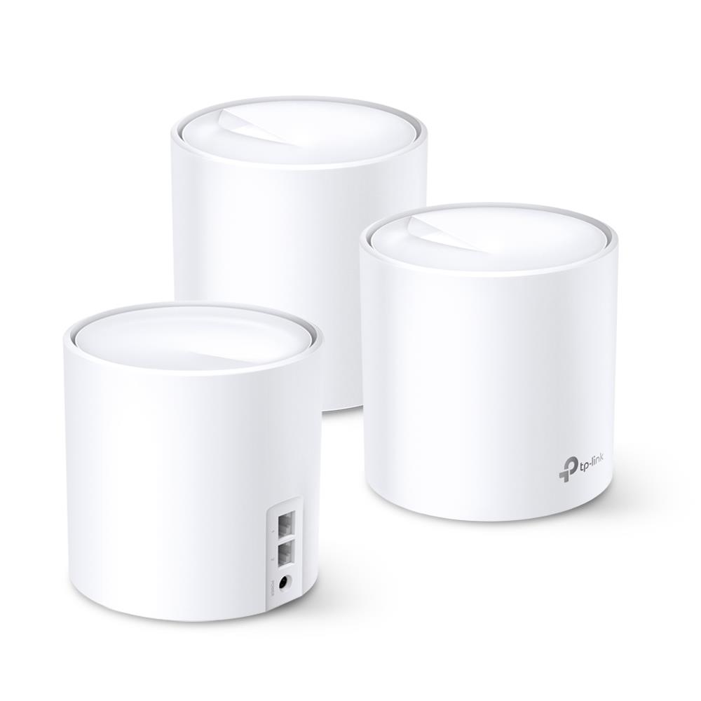 Wireless Router TP-LINK Wireless Router 2-pack 1800 Mbps Mesh IEEE 802.11a IEEE 802.11n IEEE 802.11ac IEEE 802.11ax DECOX20(3-PACK) - Image 2