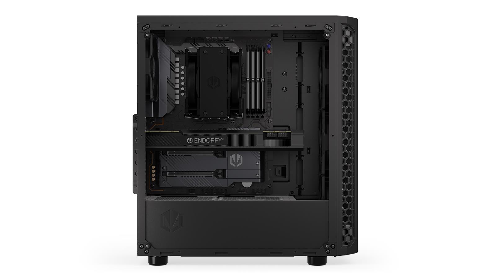 Case ENDORFY Signum 300 Air MidiTower Case product features Transparent panel Not included ATX MicroATX MiniITX Colour Black EY2A005 - Image 12