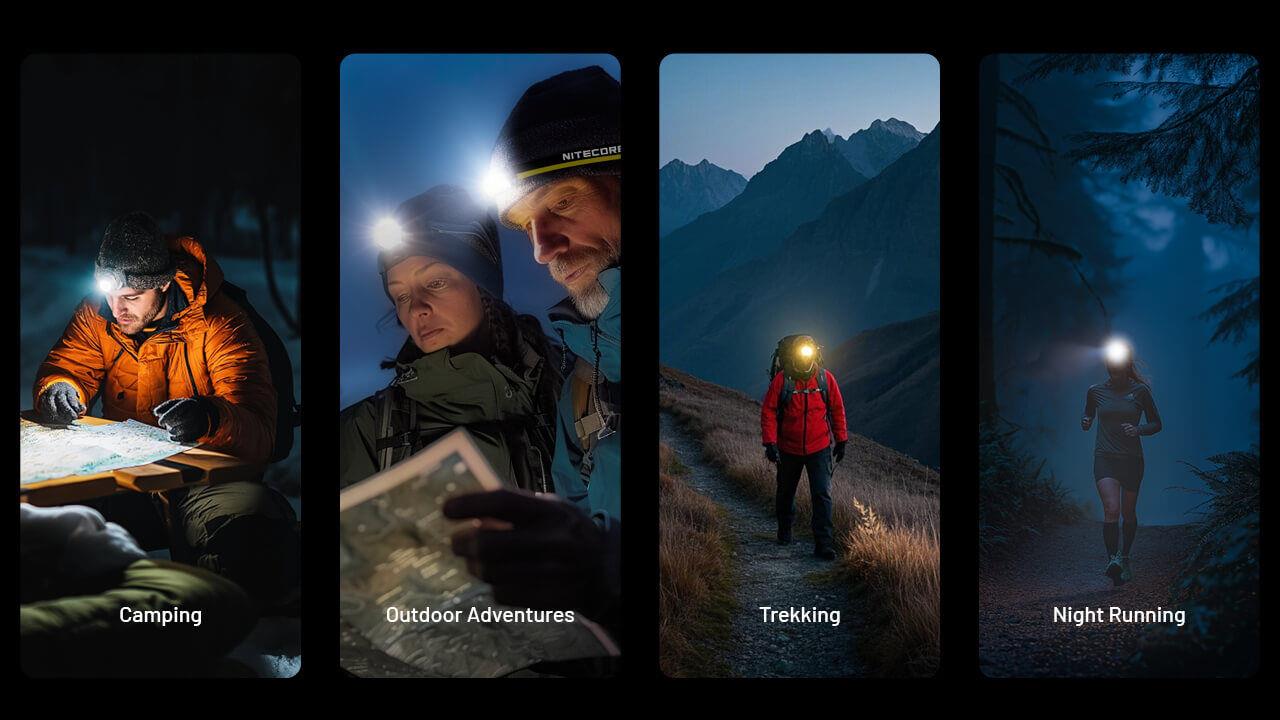 HEADLAMP NU SERIES 400 LUMENS/NU25 MCT NITECORE - Image 9