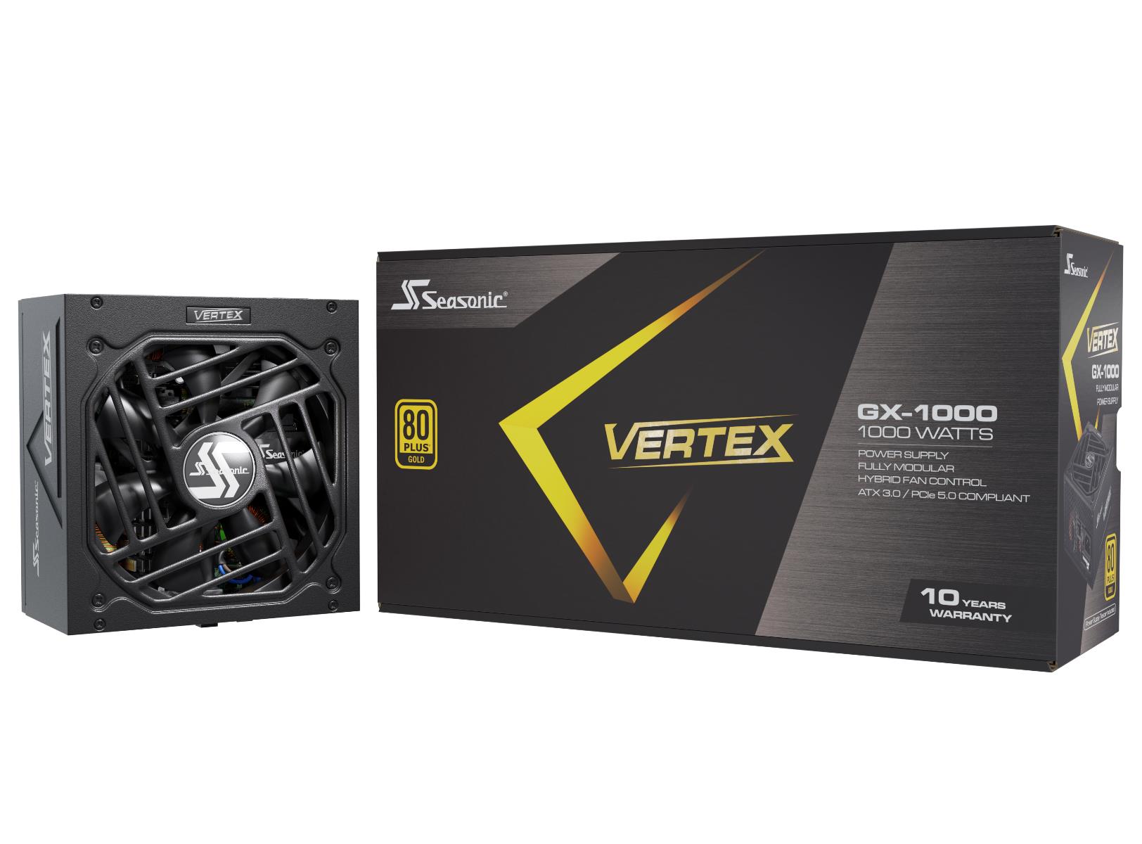 Power Supply SEASONIC VERTEX GX 1000 Watts Efficiency 80 PLUS GOLD MTBF 100000 hours VERTEXGX-1000 - Image 7