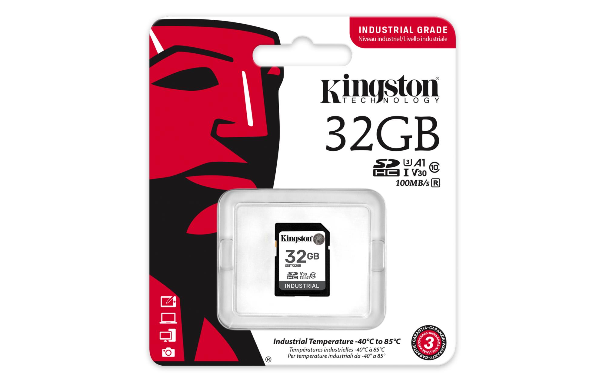 MEMORY SDHC 32GB C10/SDIT/32GB KINGSTON - Image 3