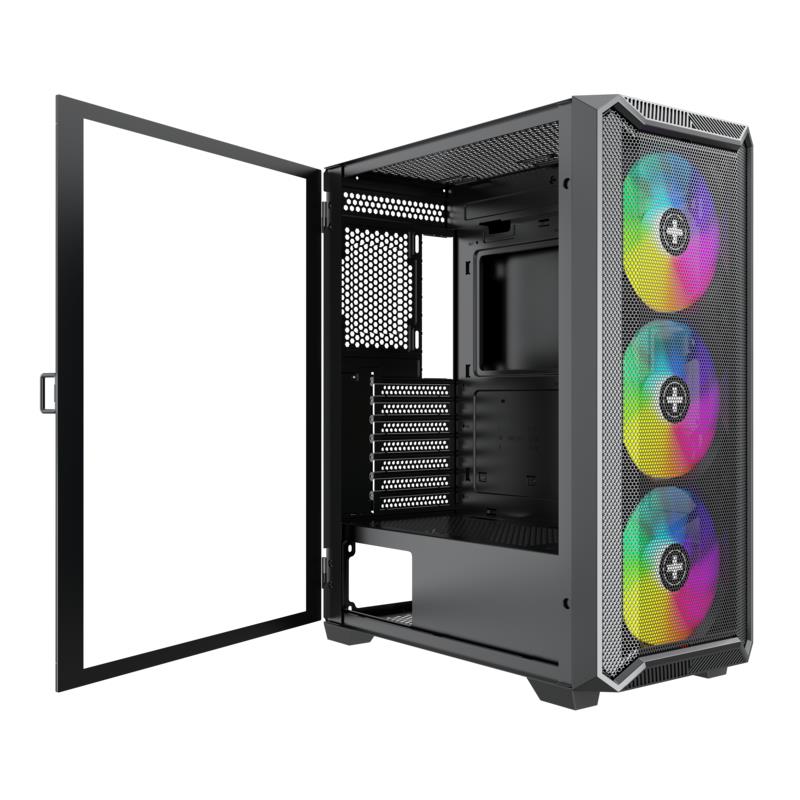 Case XILENCE ATX/micro ATX/Mini-ITX Black Midi Tower PC XG161 - Image 2