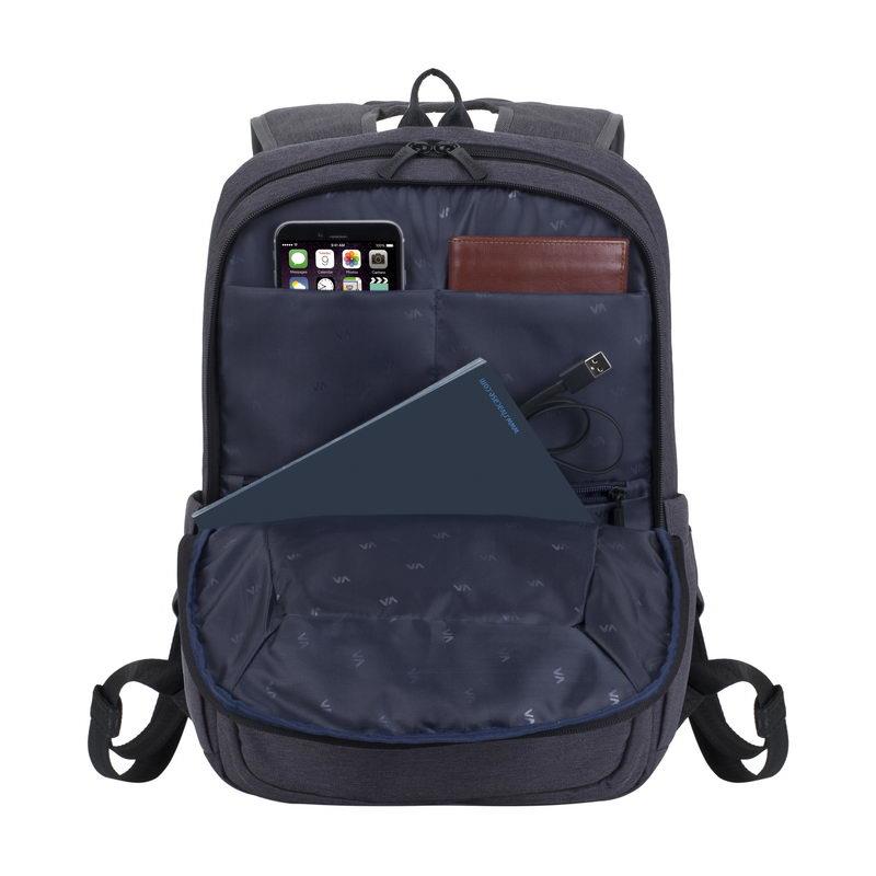 NB BACKPACK SUZUKA 15.6"/7760 BLACK RIVACASE - Image 3