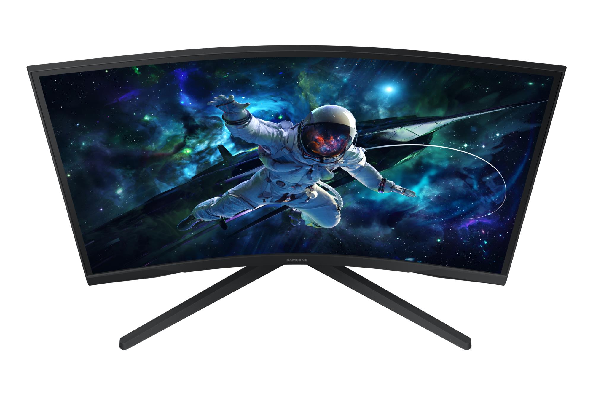 LCD Monitor SAMSUNG LS27CG552EUXEN 27" Gaming/Curved Panel VA 2560x1440 16:9 165 Hz Matte 1 ms Height adjustable Colour Black LS27CG552EUXEN - Image 7