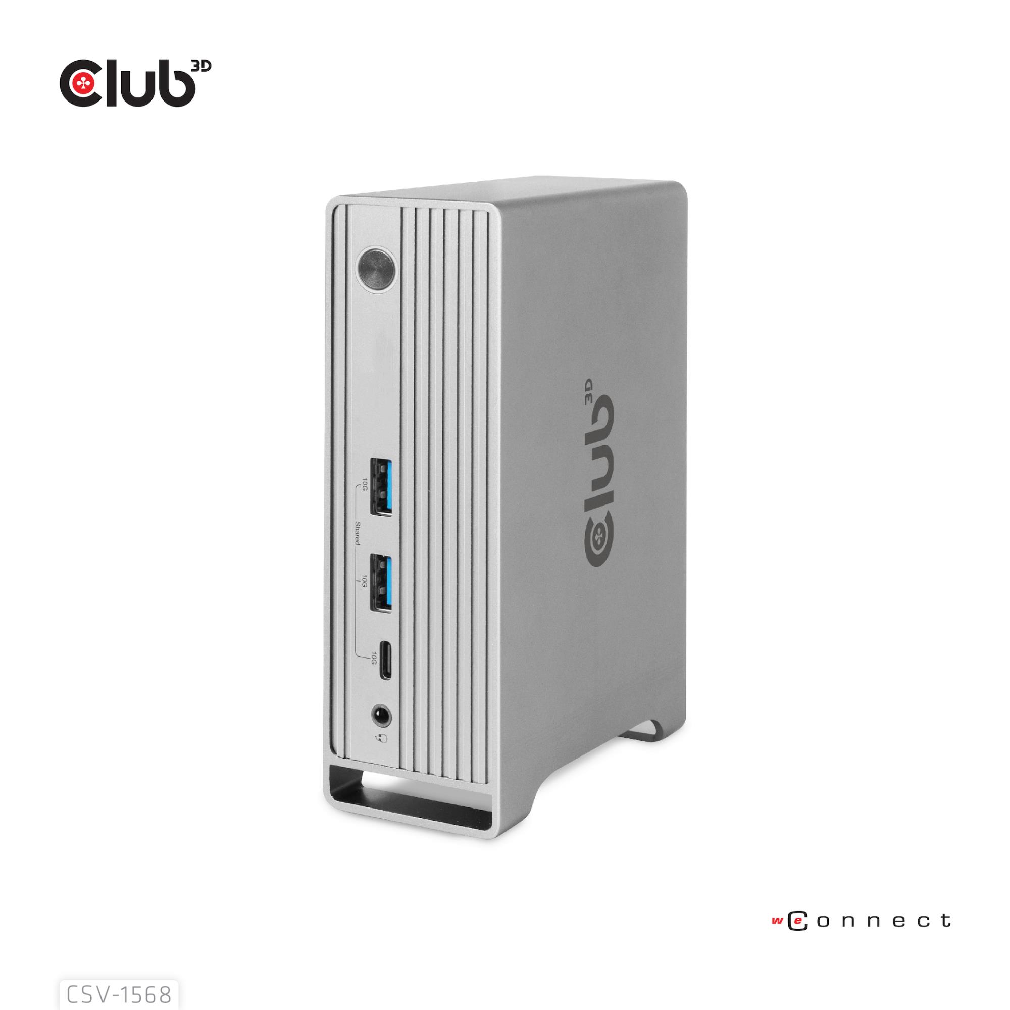 NB ACC DOCKING STATION/USB-C 120W CSV-1568 CLUB3D - Image 4