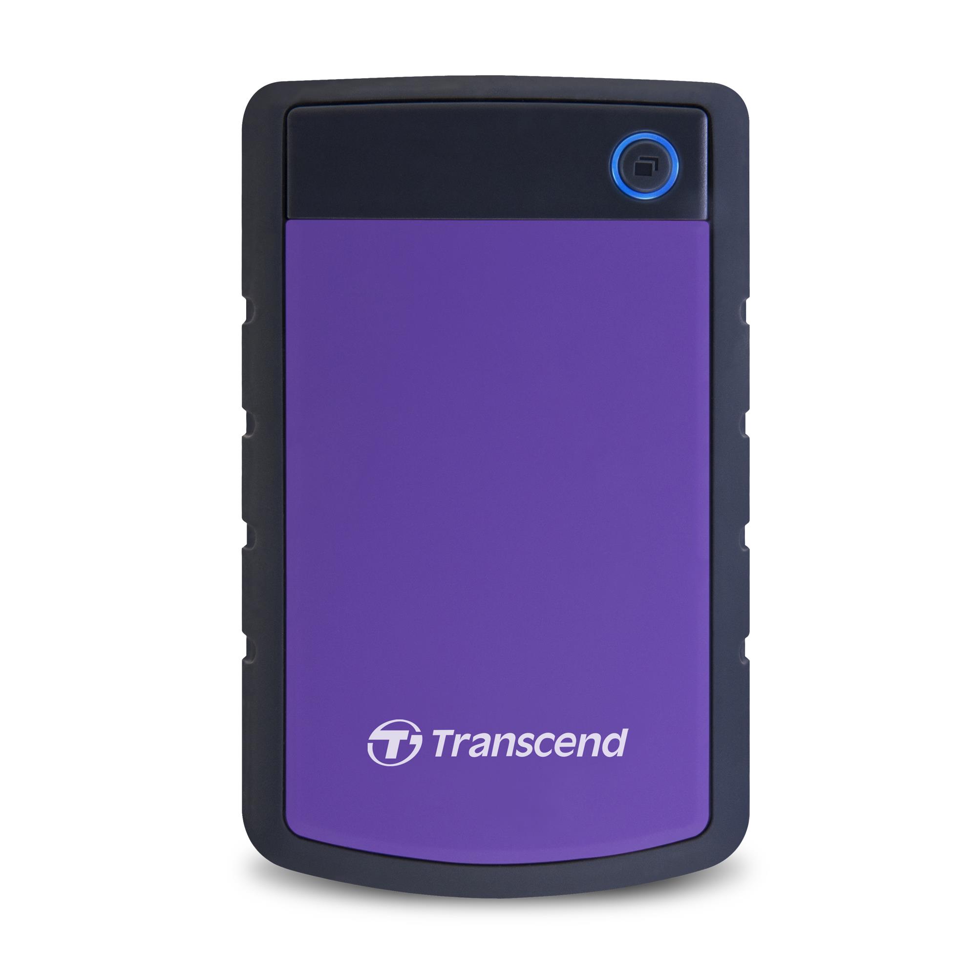 External HDD TRANSCEND StoreJet 4TB USB 3.0 Colour Purple TS4TSJ25H3P - Image 6