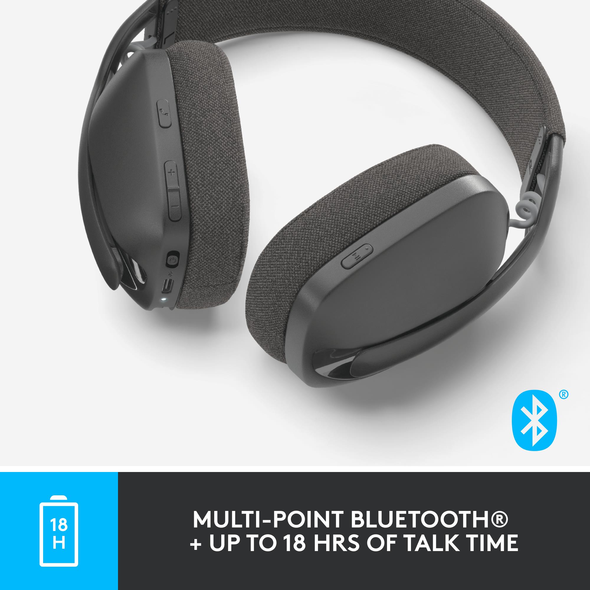 HEADSET ZONE VIBE 100 WRL/BLACK 981-001213 LOGITECH - Image 12