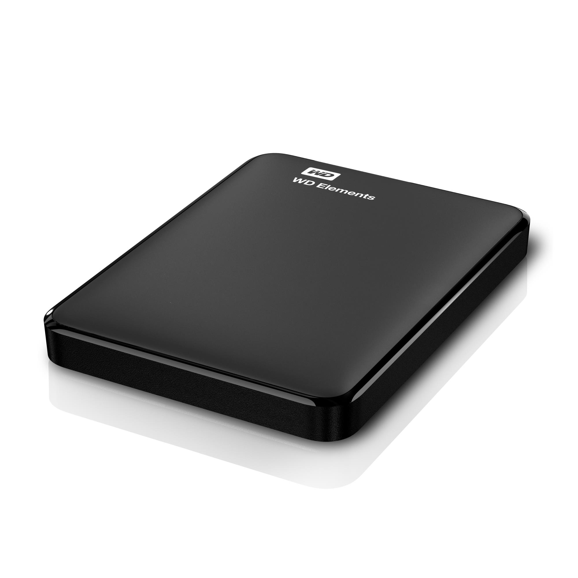 External HDD WESTERN DIGITAL Elements Portable 4TB USB 3.0 Colour Black WDBU6Y0040BBK-WESN - Image 3