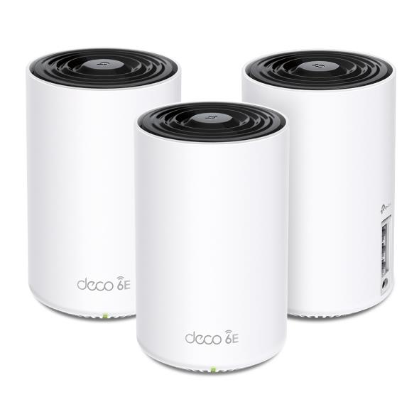 Wireless Router TP-LINK Wireless Access Point / Router 3-pack 5400 Mbps Mesh Wi-Fi 6e 3x10/100/1000M Number of antennas 4 DECOXE75(3-PACK) - Image 2