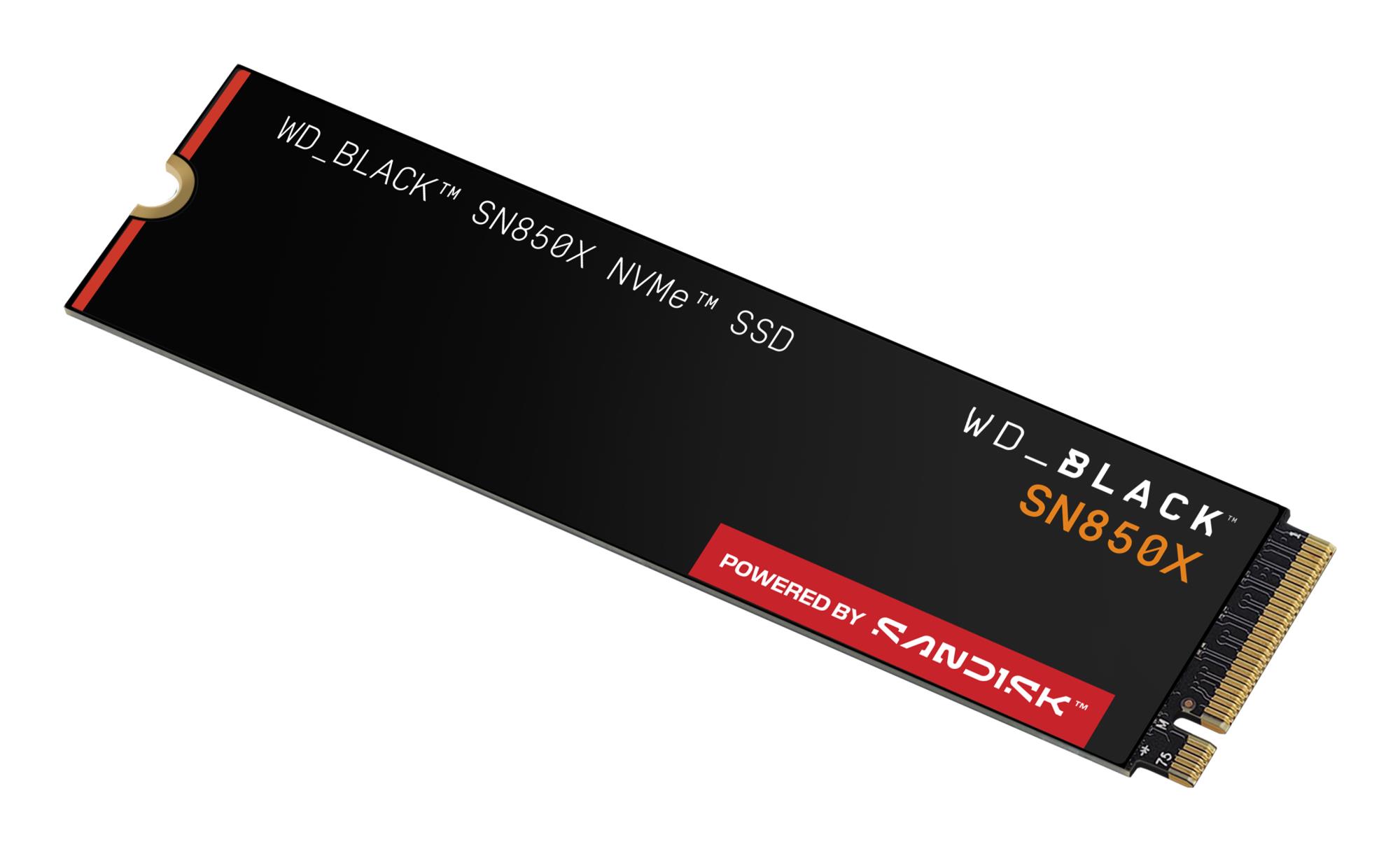 SSD SANDISK 2400xTBW rating Read speed 7300 MB/s Write speed 6600 MB/s NVMe Yes PCI Express 4.0 M.2 4000 GB POWERED BY SANDISK Black SN850X WDS400T2X0E - Image 4