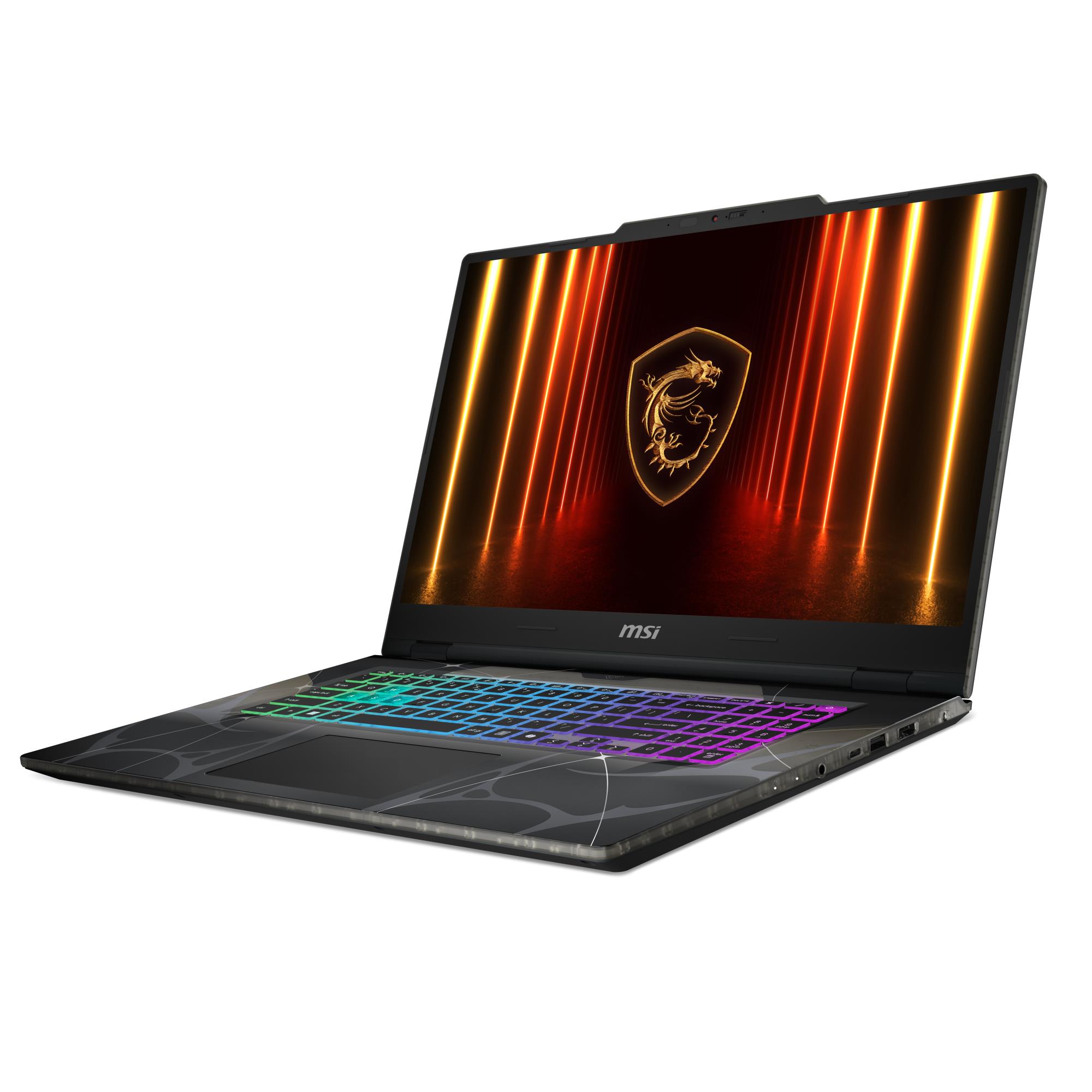 Notebook MSI Cyborg 17 B13WGKG CPU Intel® CoreT i7 i7-13620H 17.3 " 1920 x 1080 pixels RAM 16 GB DDR5-SDRAM SSD 1000 GB Discrete graphics NVIDIA GeForce RTX 5070 8 GB On-board graphics Yes Numeric keypad Yes OS installed Windows 11 Home Colour Black Weight 2.5 kg 5600 MHz CYBORG17B13WGKG-231NL - Image 21