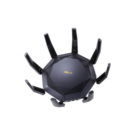 Wireless Router ASUS 6000 Mbps Mesh Wi-Fi 6 USB 3.1 9x10/100/1000M 1x10GbE 1xSPF+ Number of antennas 8 RT-AX89X