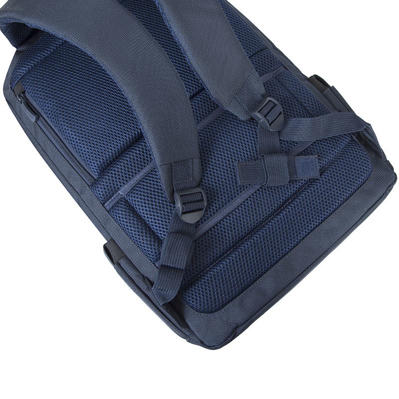 NB BACKPACK TEGEL 17.3"/8460 DARK BLUE RIVACASE - Image 6