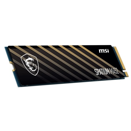 SSD MSI 150xTBW rating MTBF 1500000 h Read speed 3600 MB/s Write speed 3100 MB/s NVMe Yes PCI Express 4.0 M.2 500 GB SPATIUM M452 S78-440K210-P83