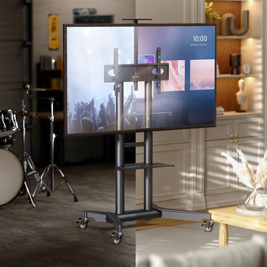 TV SET ACC MOBILE STAND/32-75"/BLACK TS1571-B ONKRON - Image 9