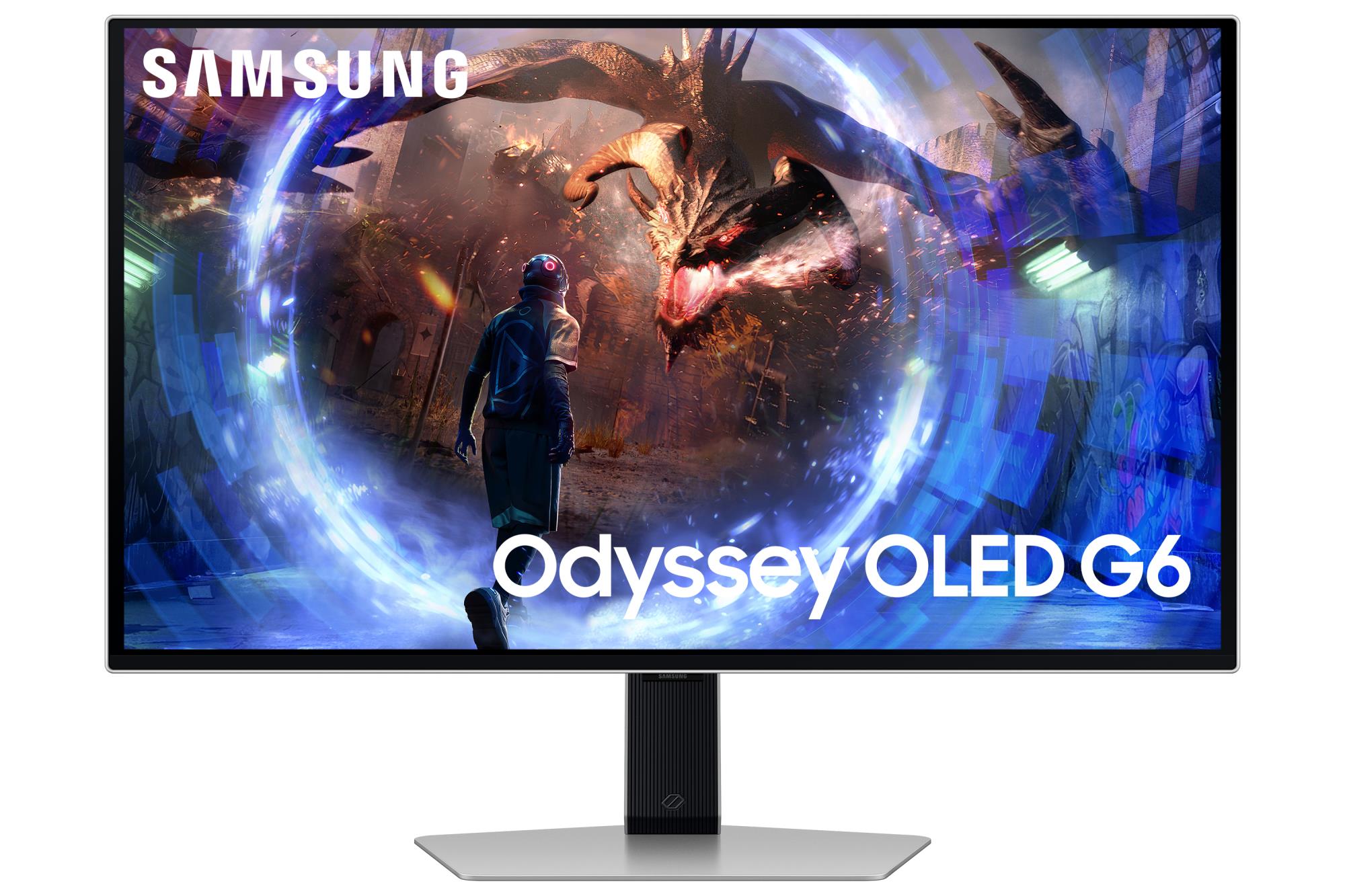 Monitor SAMSUNG 27 " 2560 x 1440 pixels Quad HD Native aspect ratio 16:9 OLED Flat LS27DG602SUXEN
