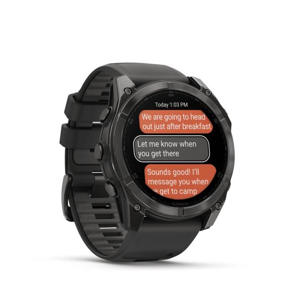SMARTWATCH FENIX 8 SAPPHIRE/BLACK/GRAY 010-02905-21 GARMIN - Image 6