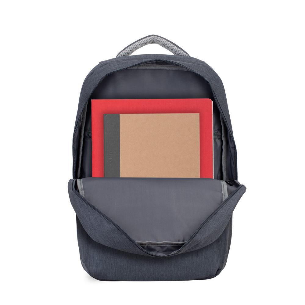 NB BACKPACK ANTI-THEFT 17.3"/7567 DARK GREY RIVACASE - Image 13