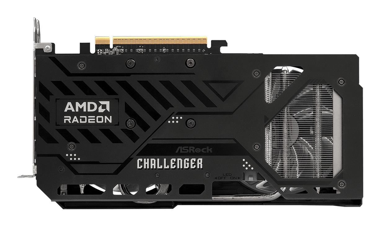 Graphics Card ASROCK AMD Radeon RX 9060 XT 16 GB GDDR6 128 bit PCIE 5.0 16x Dual Slot Fansink RX9060XTCL16GO - Image 6