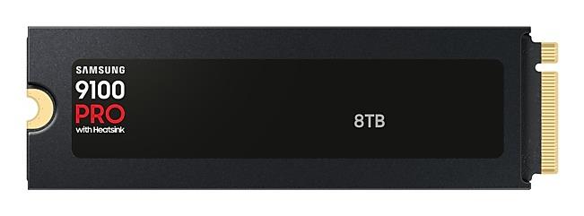 SSD SAMSUNG 9100 PRO 8TB M.2 NVMe TLC Write speed 13400 MBytes/sec Read speed 14800 MBytes/sec 3.88mm TBW 4800 TB MZ-VAP8T0CW - Image 2