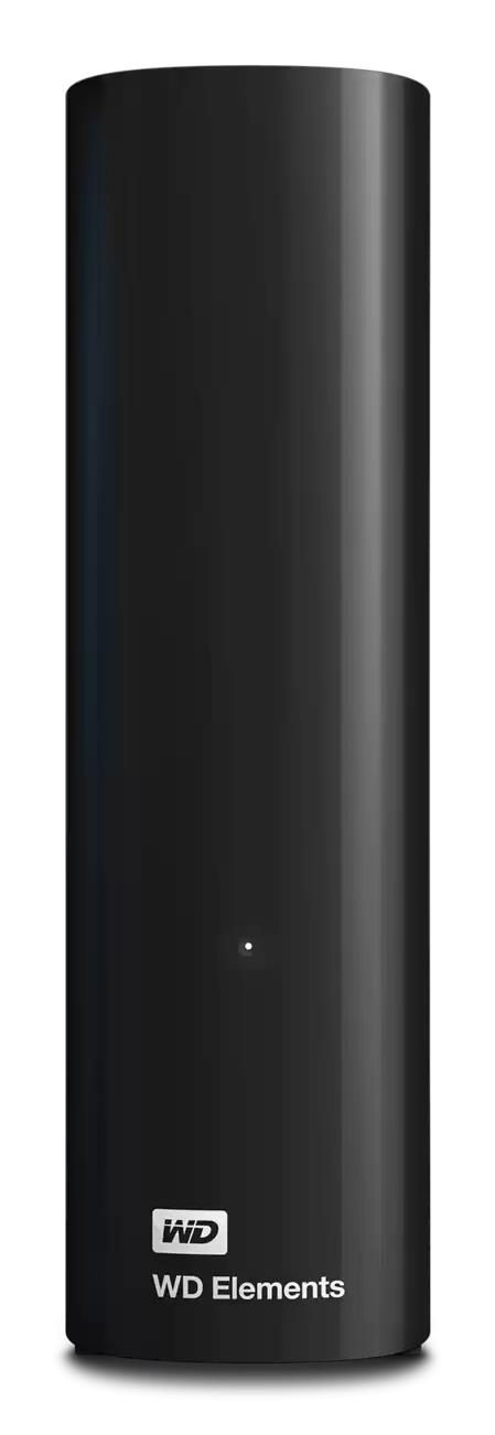 External HDD WESTERN DIGITAL Elements Desktop WDBWLG0240HBK-EESN 24TB USB 3.2 Drives 1 Black WDBWLG0240HBK-EESN - Image 2