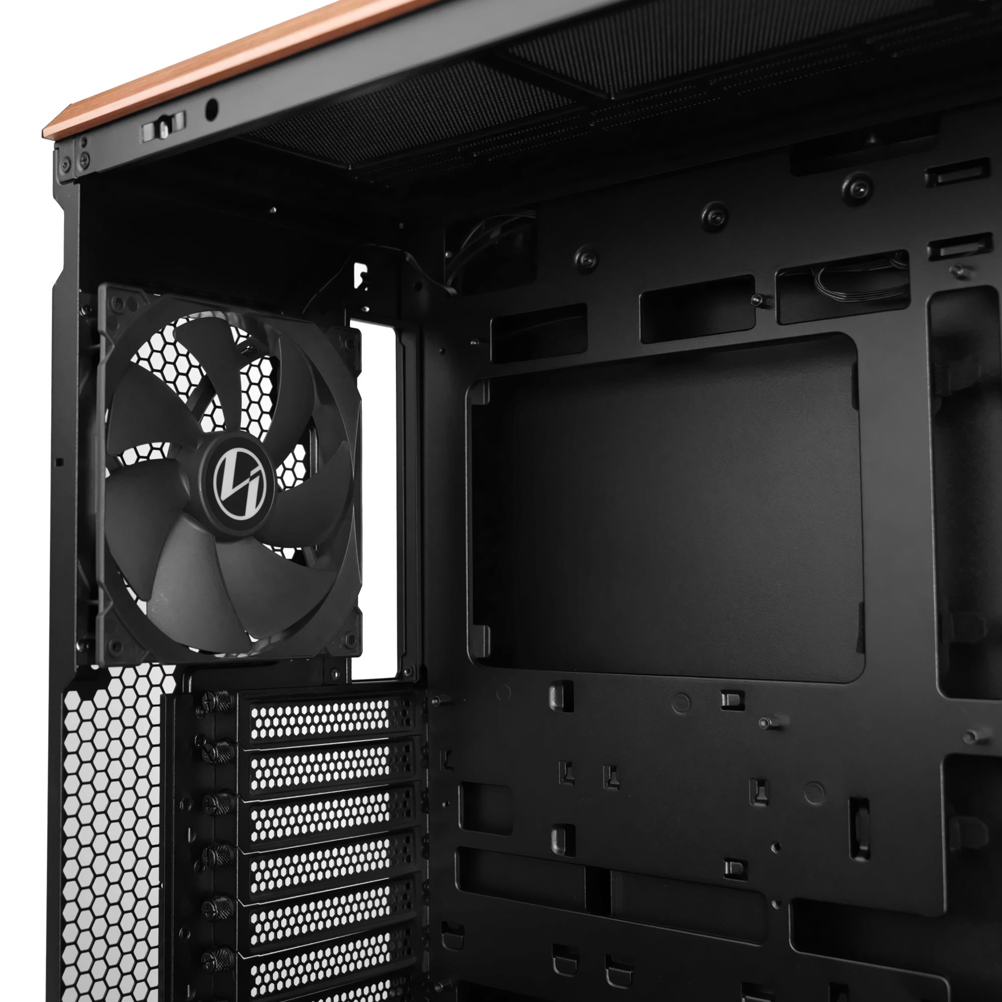 Case LIAN LI ATX/micro ATX/EATX/SSI EEB Black Midi Tower LAN217X G99.LAN217X.00 - Image 12