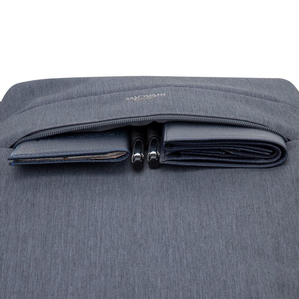 NB BACKPACK ANTI-THEFT 17.3"/7567 DARK GREY RIVACASE - Image 20