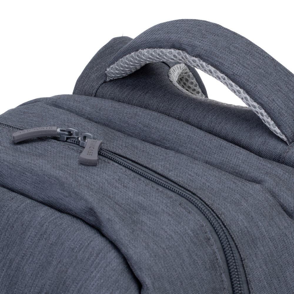 NB BACKPACK ANTI-THEFT 17.3"/7567 DARK GREY RIVACASE - Image 8