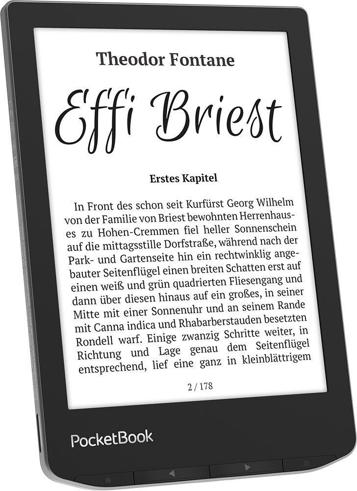 E-Reader POCKETBOOK Verse 6" 1024x758 1xUSB-C Micro SD Wireless LAN Grey PB629-M-WW - Image 3