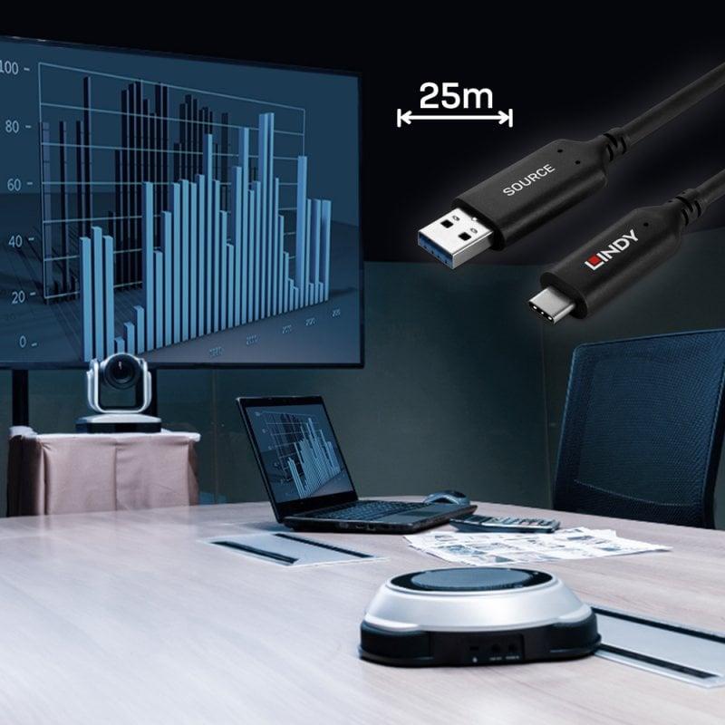 CABLE USB3.2 TYPE A TO C 25M/43396 LINDY - Image 5