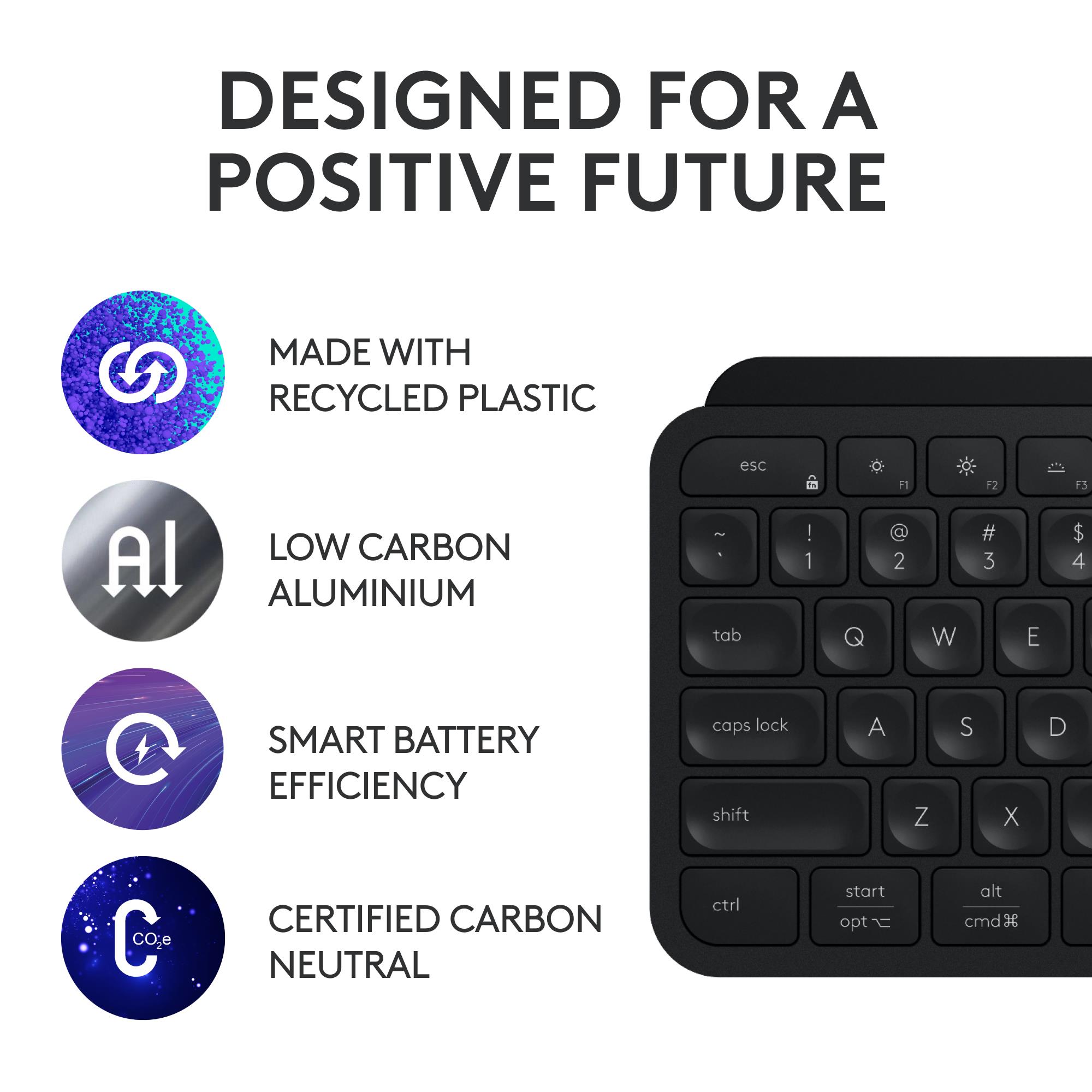 KEYBOARD +MOUSE COMBO MXKEYS S/BLACK 920-011614 LOGITECH - Image 15