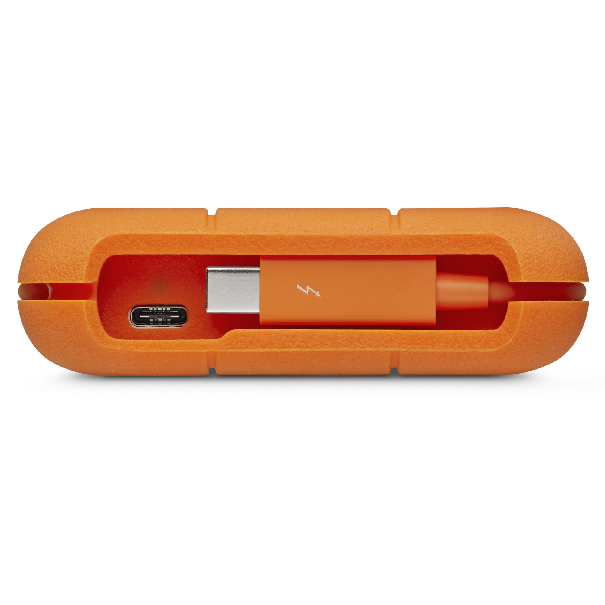 External HDD LACIE 2TB USB-C Colour Orange STFR2000403 - Image 5