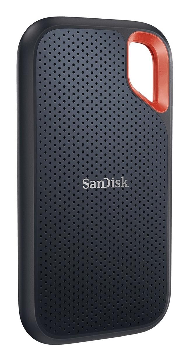 External SSD SANDISK Extreme 2TB Write speed 1000 MBytes/sec Read speed 1050 MBytes/sec SDSSDE61-2T00-G25 - Image 2