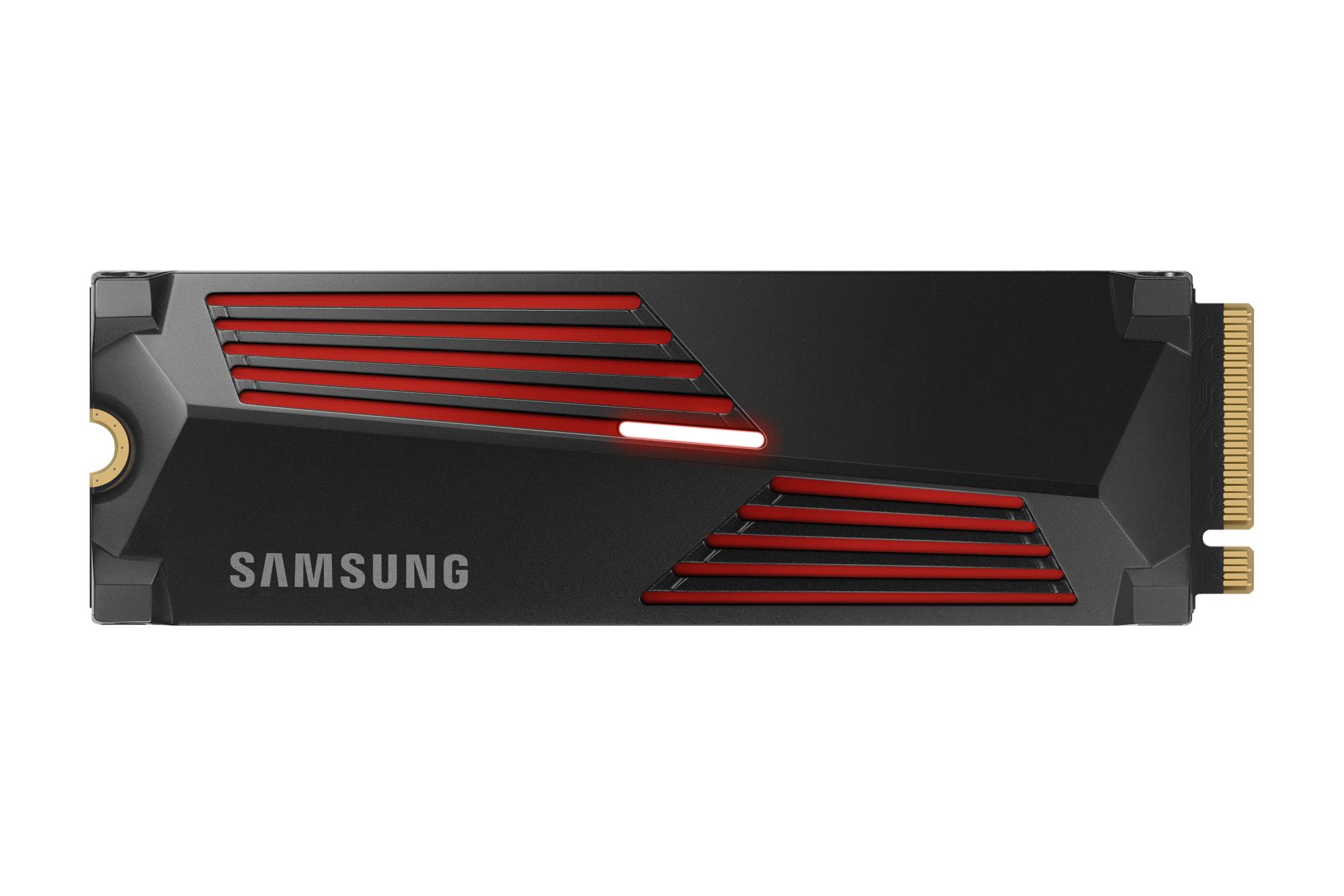 SSD SAMSUNG 990 PRO with Heatsink 4TB M.2 PCIe Gen4 NVMe TLC Write speed 6900 MBytes/sec Read speed 7450 MBytes/sec TBW 2400 TB MTBF 1500000 hours MZ-V9P4T0CW - Image 8