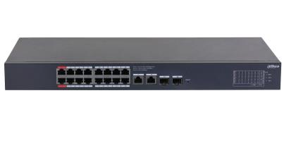 Switch DAHUA Desktop/pedestal Rack 16x10Base-T / 100Base-TX / 1000Base-T 2xSFP PoE ports 16 CS4220-16GT-240 - Image 2
