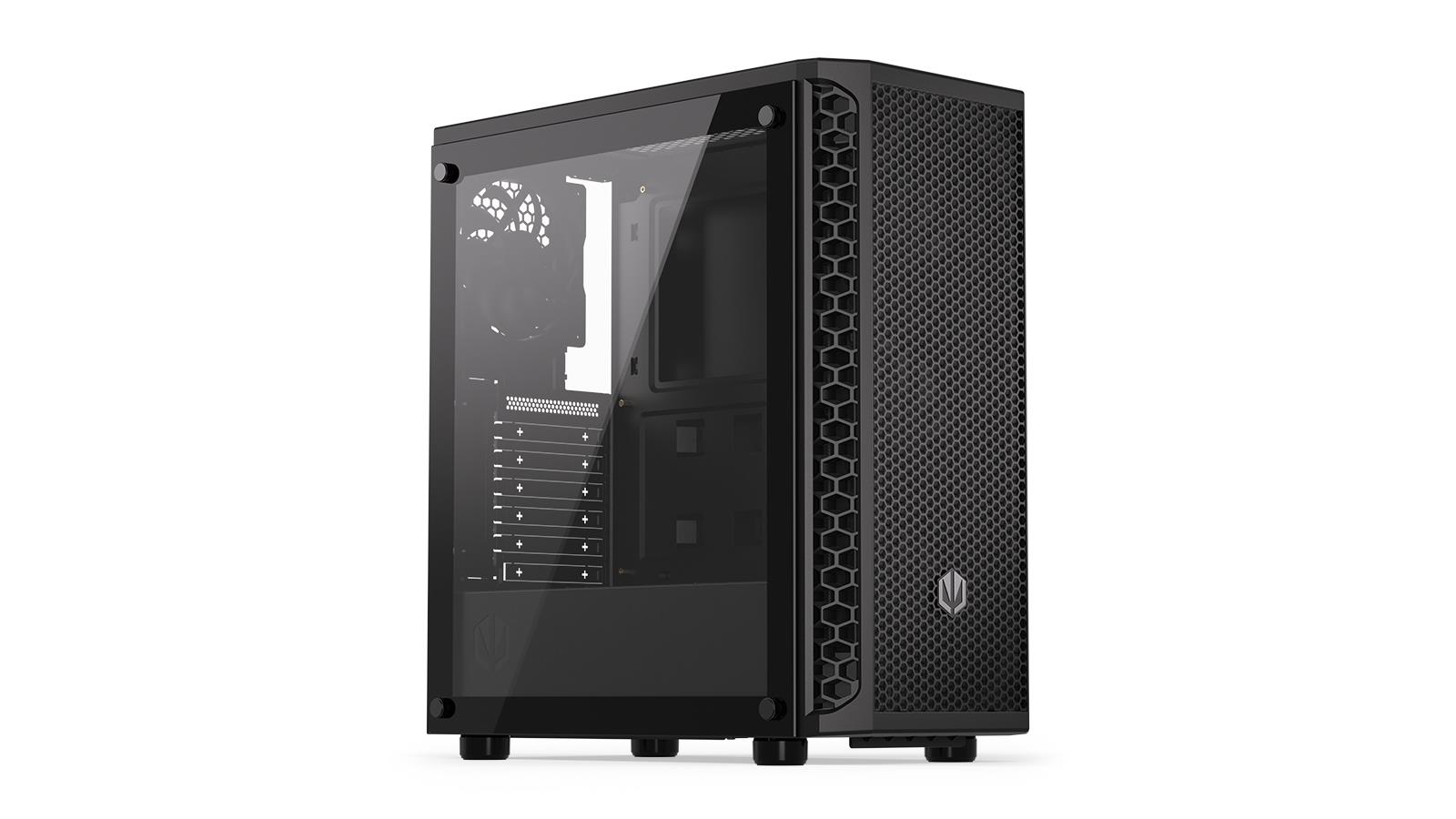 Case ENDORFY Signum 300 Air MidiTower Case product features Transparent panel Not included ATX MicroATX MiniITX Colour Black EY2A005 - Image 4