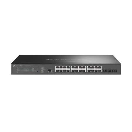 Switch TP-LINK Omada SG3428XPP-M2 Desktop/pedestal Rack 24x2.5GbE 4xSFP+ 1xConsole 1 PoE+ ports 16 500 Watts SG3428XPP-M2