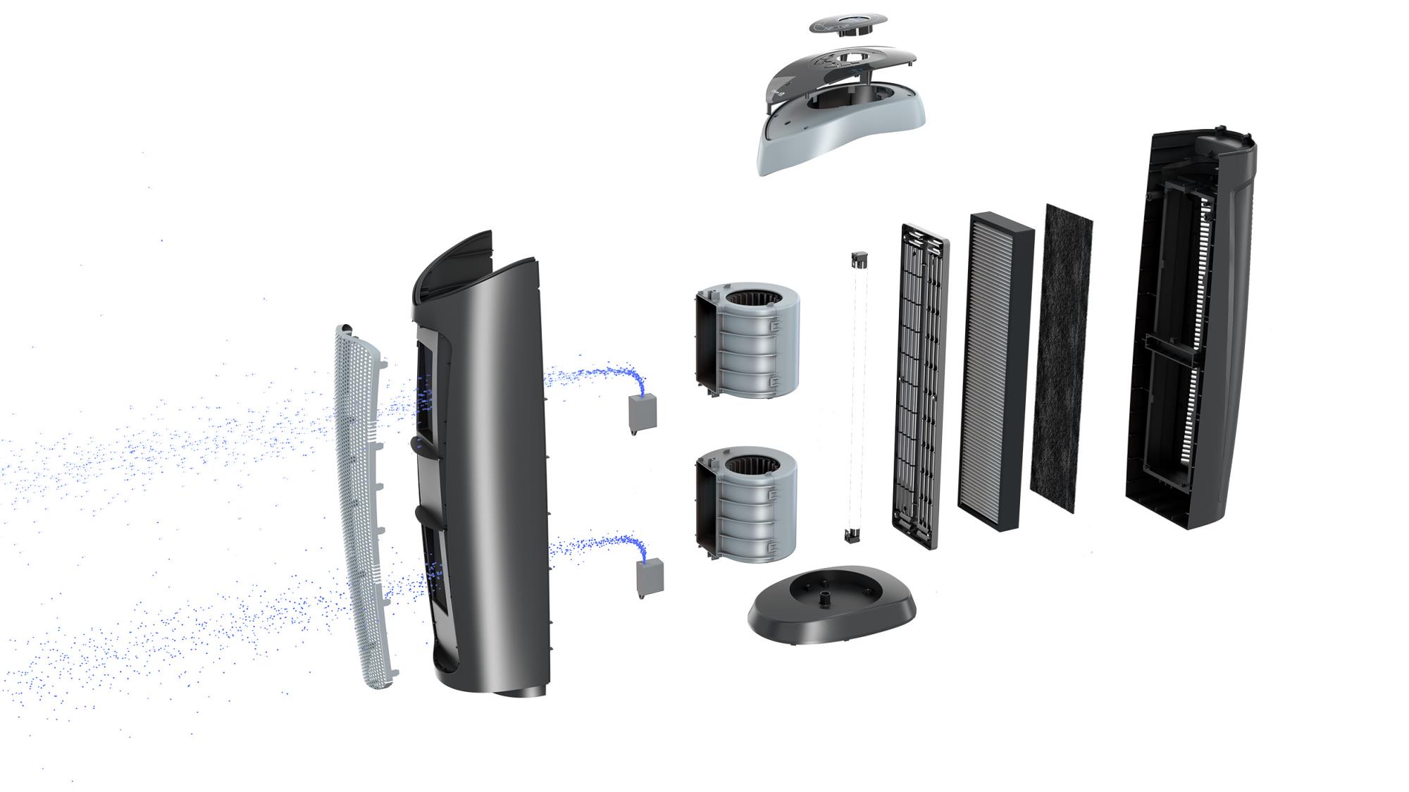 AIR PURIFIER HEPA UV/CA-508 CLEAN AIR OPTIMA - Image 9
