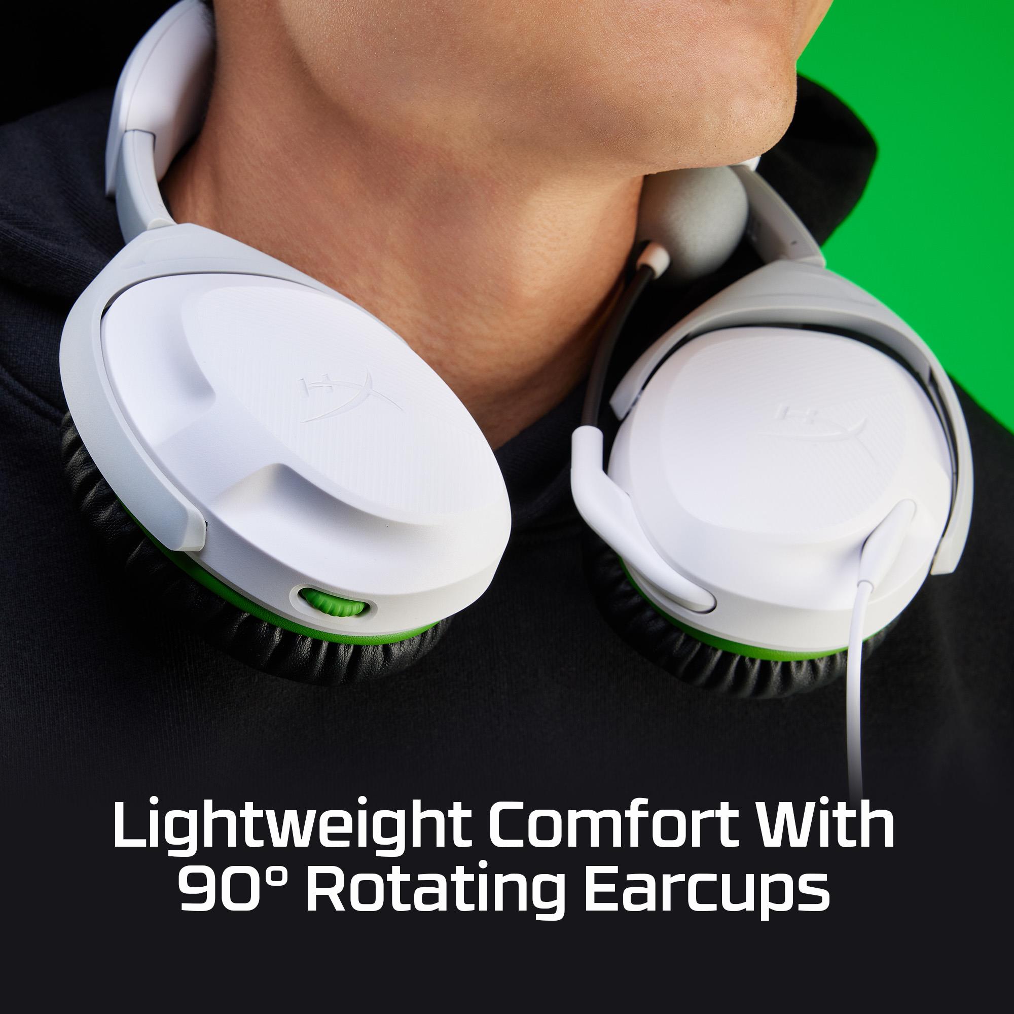 HEADSET HYPERX CLOUDX STINGER2/WHITE/GREEN 75X28AA HYPERX - Image 7