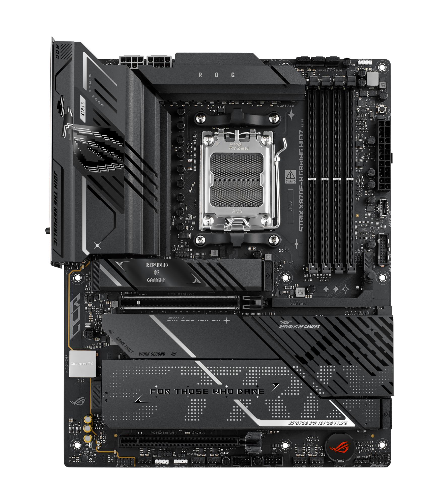 Mainboard ASUS AMD X870E SAM5 ATX Memory DDR5 Memory slots 4 STRIXX870E-HGAMWIFI7