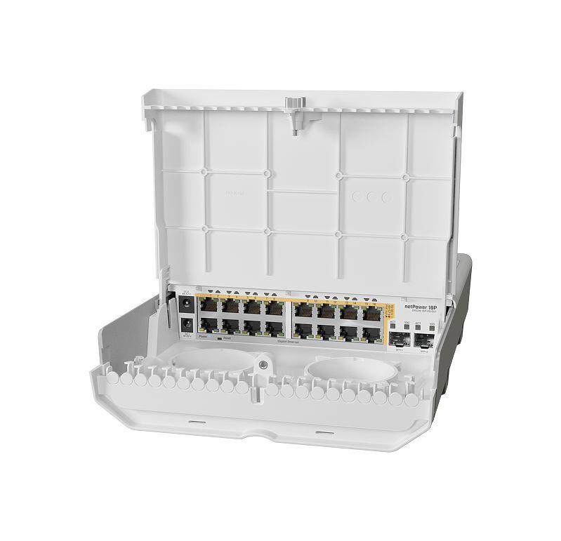 NET ROUTER/SWITCH 18PORT/CRS318-16P-2S+OUT MIKROTIK - Image 2