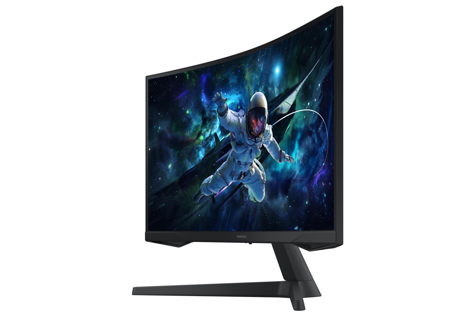LCD Monitor SAMSUNG LS27CG552EUXEN 27" Gaming/Curved Panel VA 2560x1440 16:9 165 Hz Matte 1 ms Height adjustable Colour Black LS27CG552EUXEN - Image 5