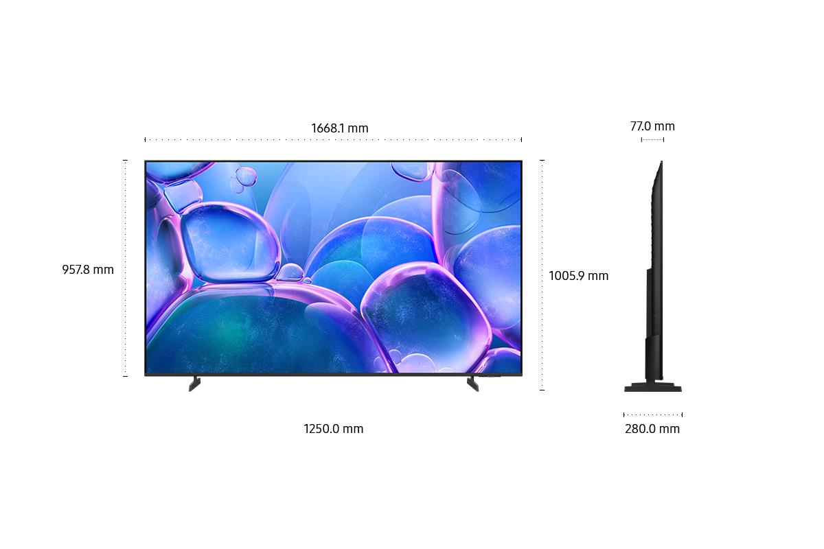 TV Set SAMSUNG 75 " 4K Ultra HD 3840 x 2160 pixels Flat 16:9 LED UE75U7022FKXXH - Image 3