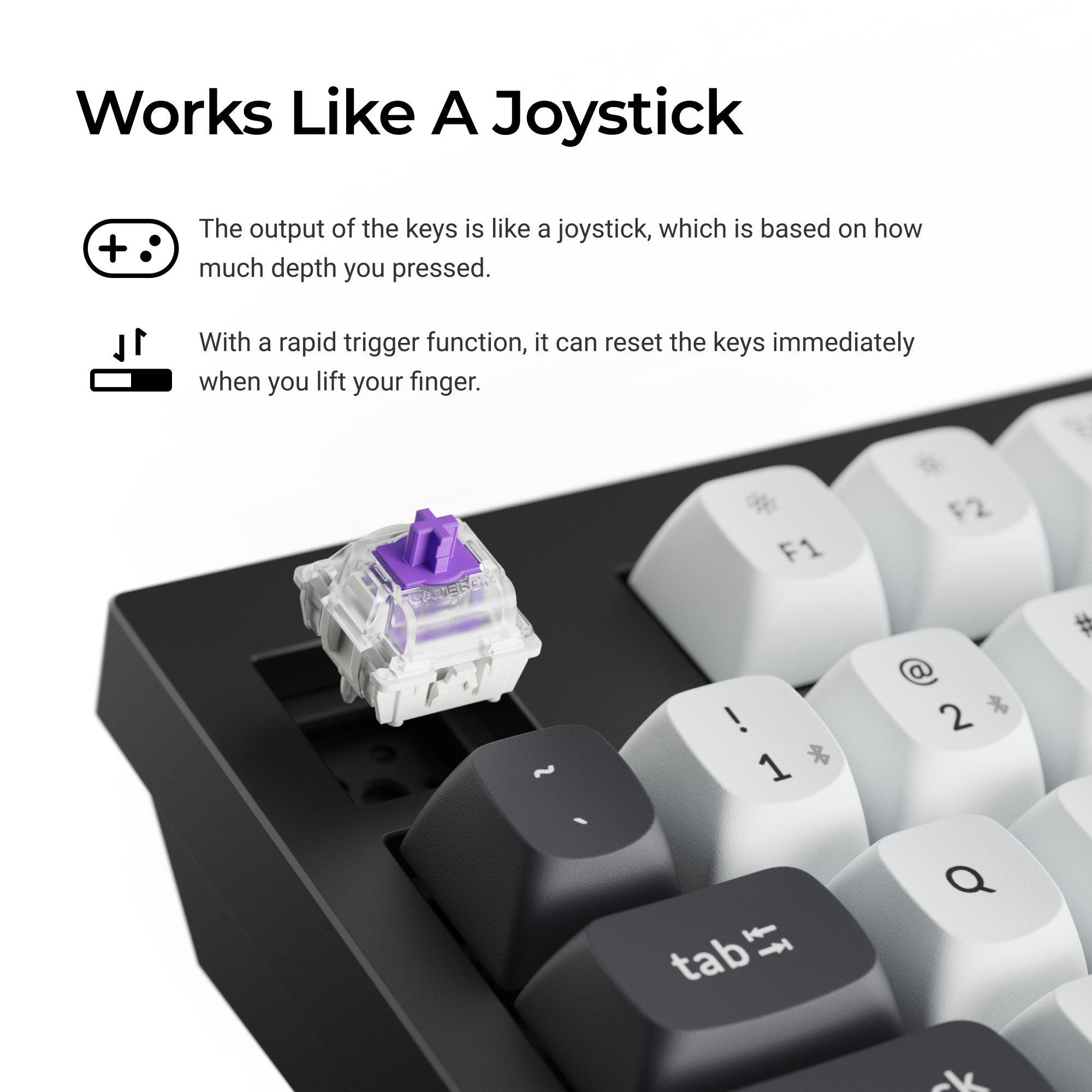 KEYBOARD WRL Q5 HE RGB/SHELL WHITE Q5H-P1 KEYCHRON - Image 4