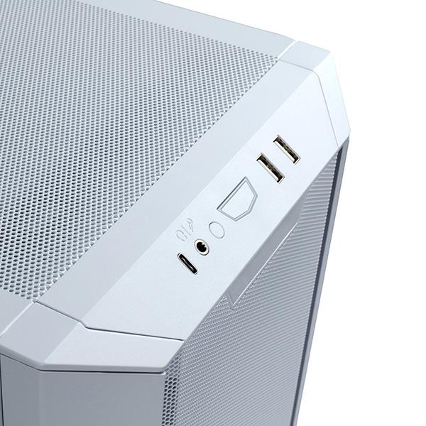 Case LIAN LI ATX/micro ATX/Mini-ITX/EATX White Midi Tower PC LANCOOL III G99.LAN3RW.00 - Image 3