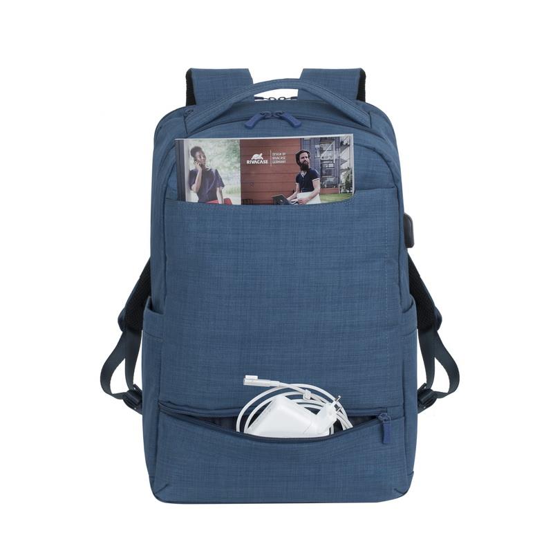 NB BACKPACK BISCAYNE 17.3"/8365 BLUE RIVACASE - Image 6