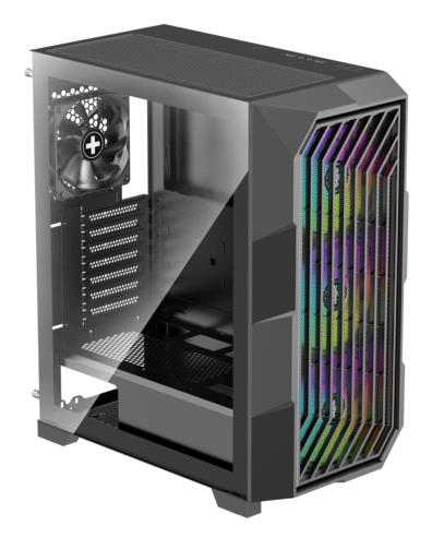 Case XILENCE ATX/micro ATX/Mini-ITX Black Midi Tower PC XILENT BREEZE II X812.ARGB - Image 4